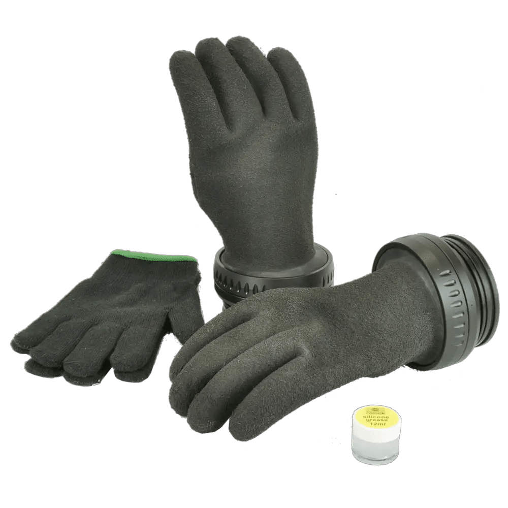 RoLock 90 on glove with loose inner glove without seals