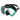 Subframe Mask Black - Aqua