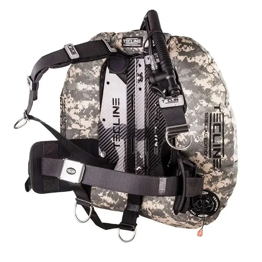 Tecline Carbon-Set Camo: Donut 22 Special Edition - Tauchwerkstatt.eu