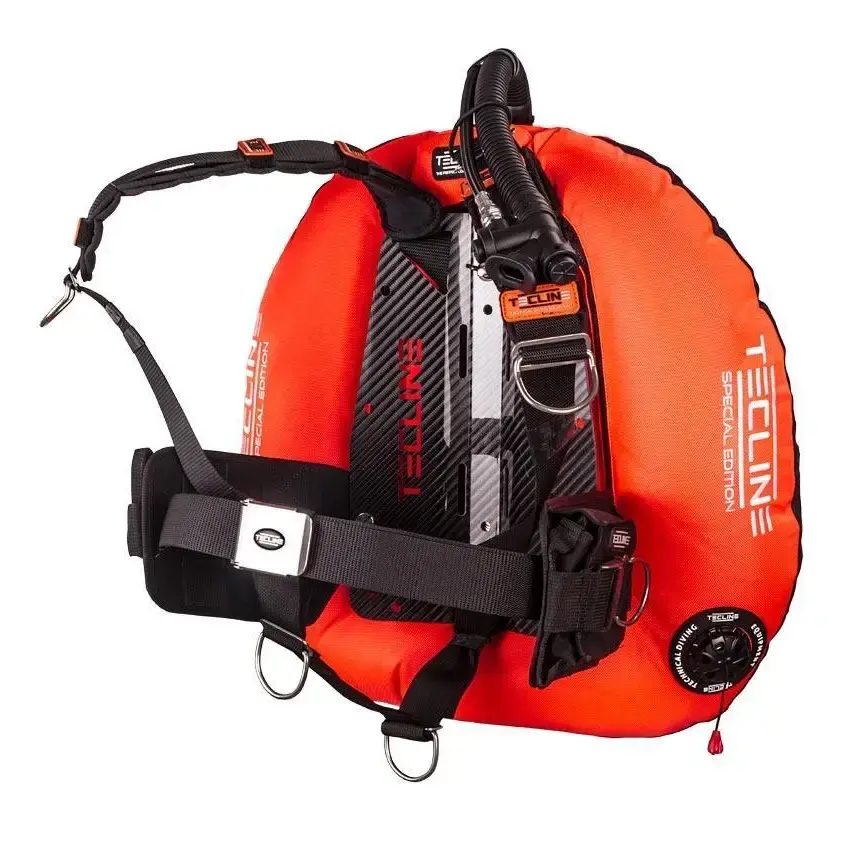 Tecline Carbon-Set Orange: Donut 22 Special Edition - Tauchwerkstatt.eu