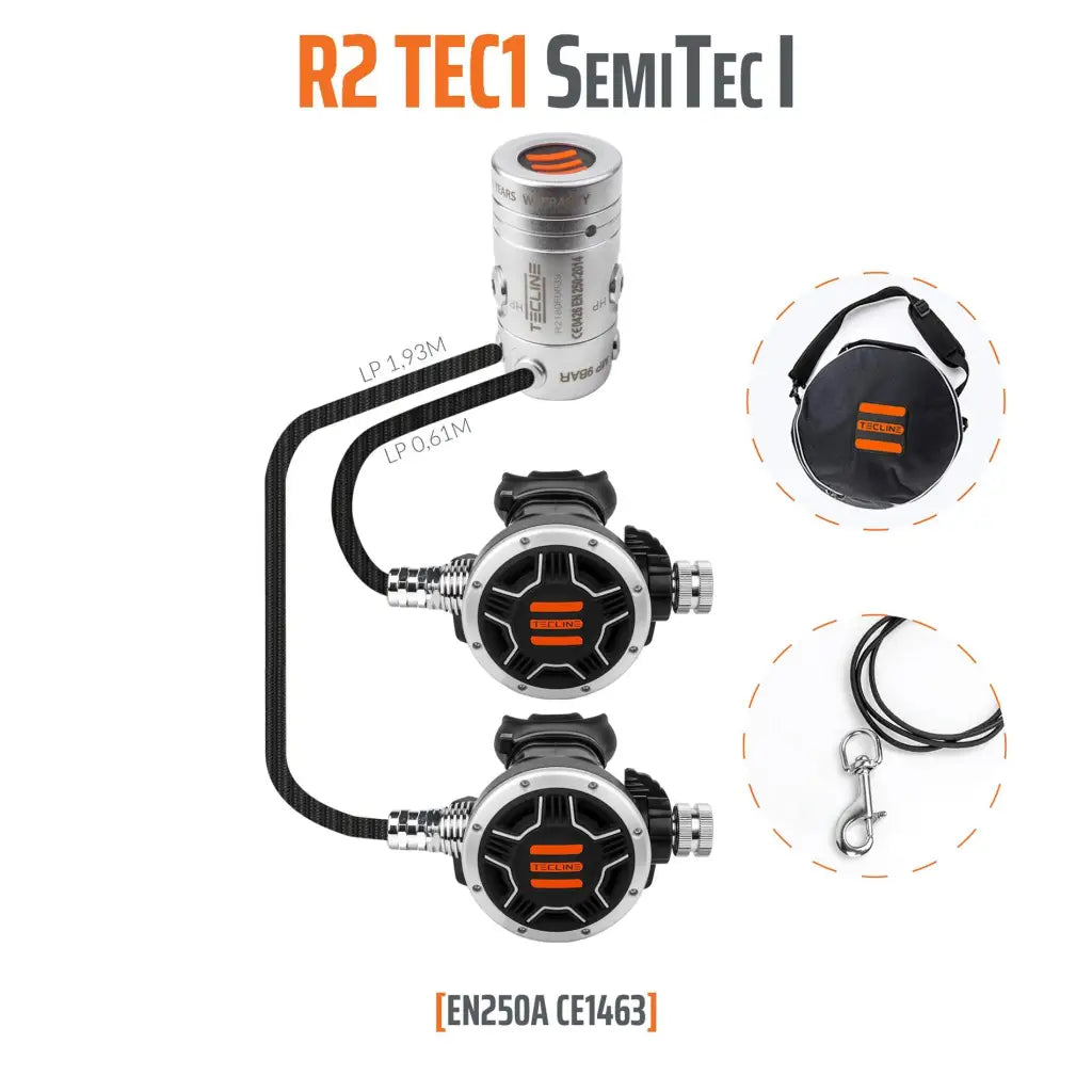 Tecline R2 TEC1 SemiTec-Set - Tauchwerkstatt.eu