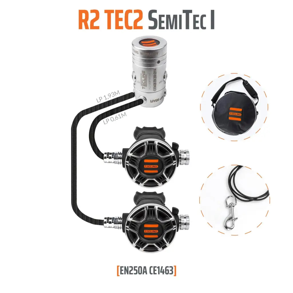 Tecline R2 TEC2 SemiTec-Set - Tauchwerkstatt.eu