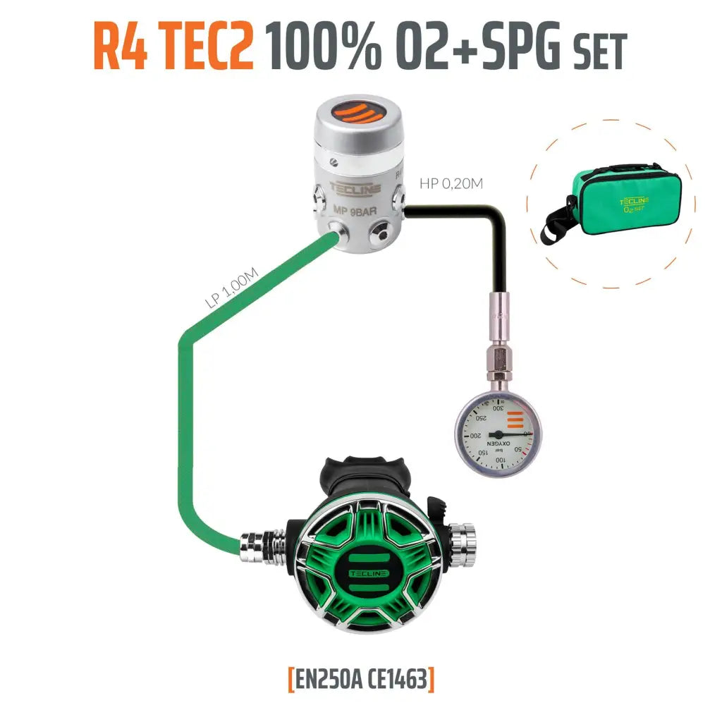 Tecline R4 TEC2 O2 Stage - Tauchwerkstatt.eu