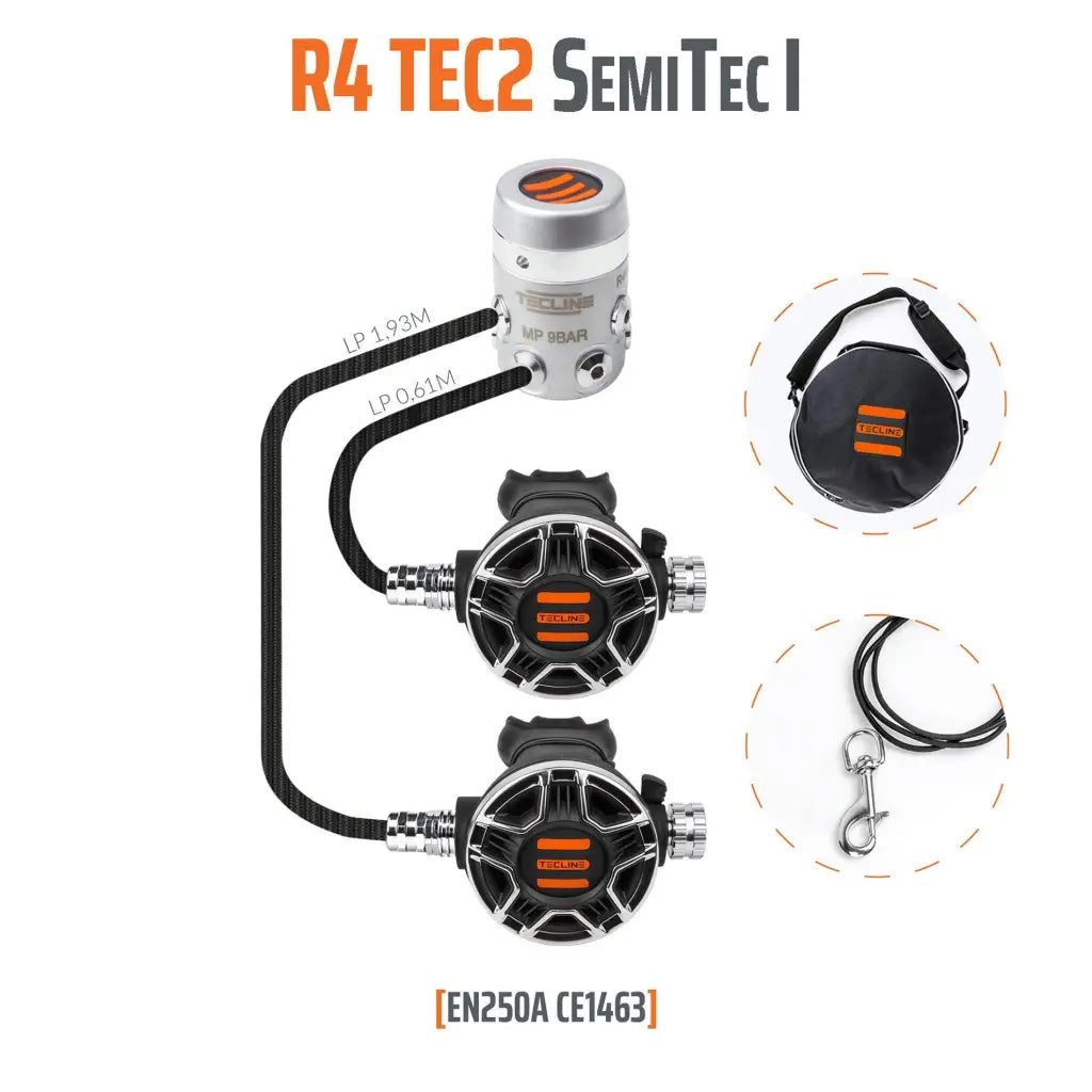 Tecline R4 TEC2 SemiTec-Set 1 - Tauchwerkstatt.eu