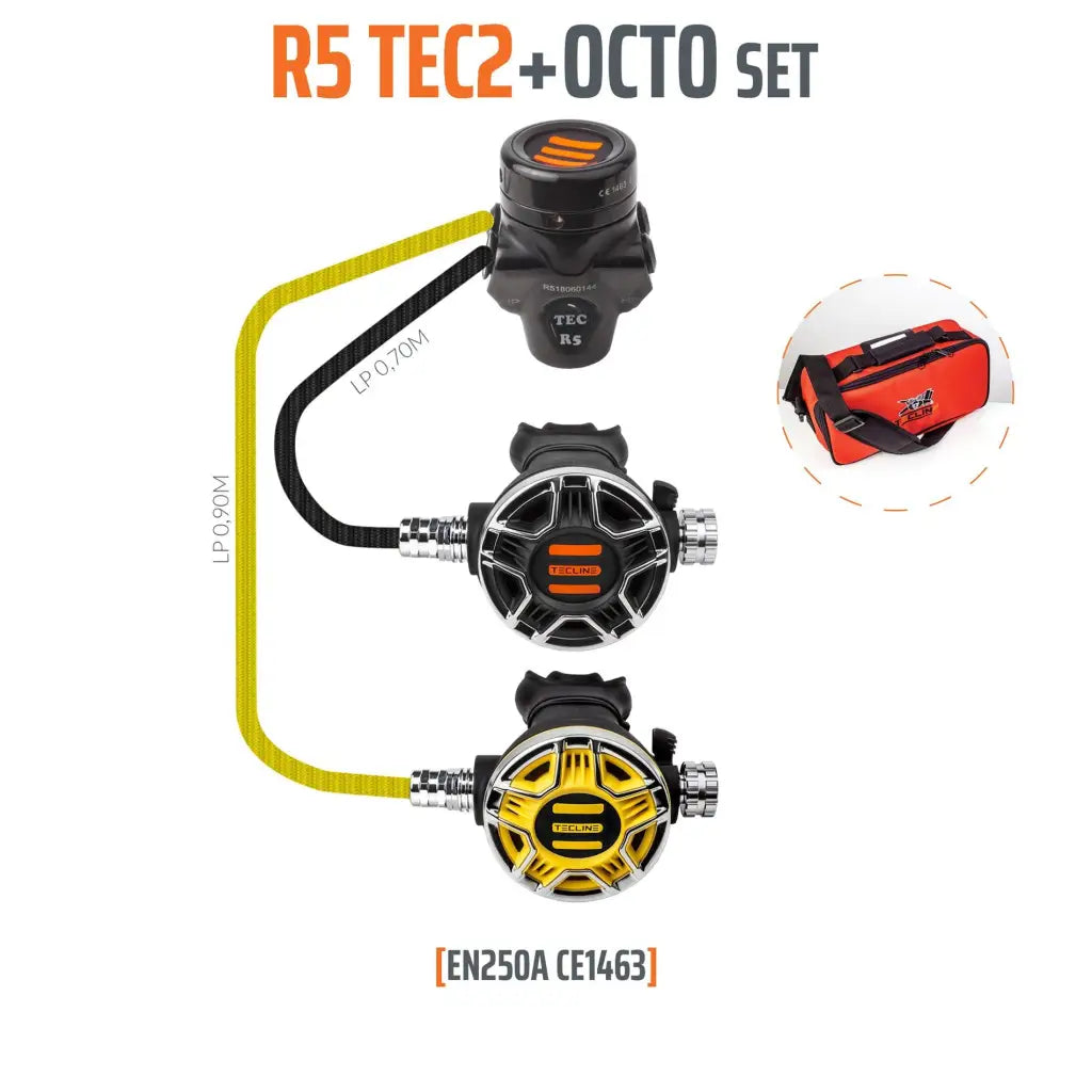 Tecline R5 TEC2 + Oktopus - Tauchwerkstatt.eu