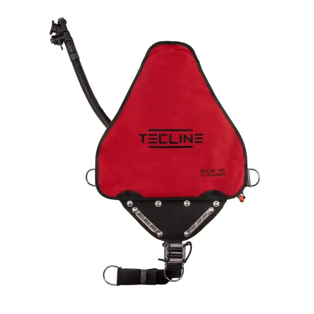 Tecline Sidemount-System Avenger Rot - Tauchwerkstatt.eu