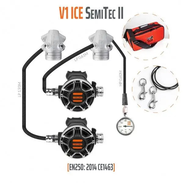 Tecline V1 TEC2 SemiTec-Set 2 - Tauchwerkstatt.eu