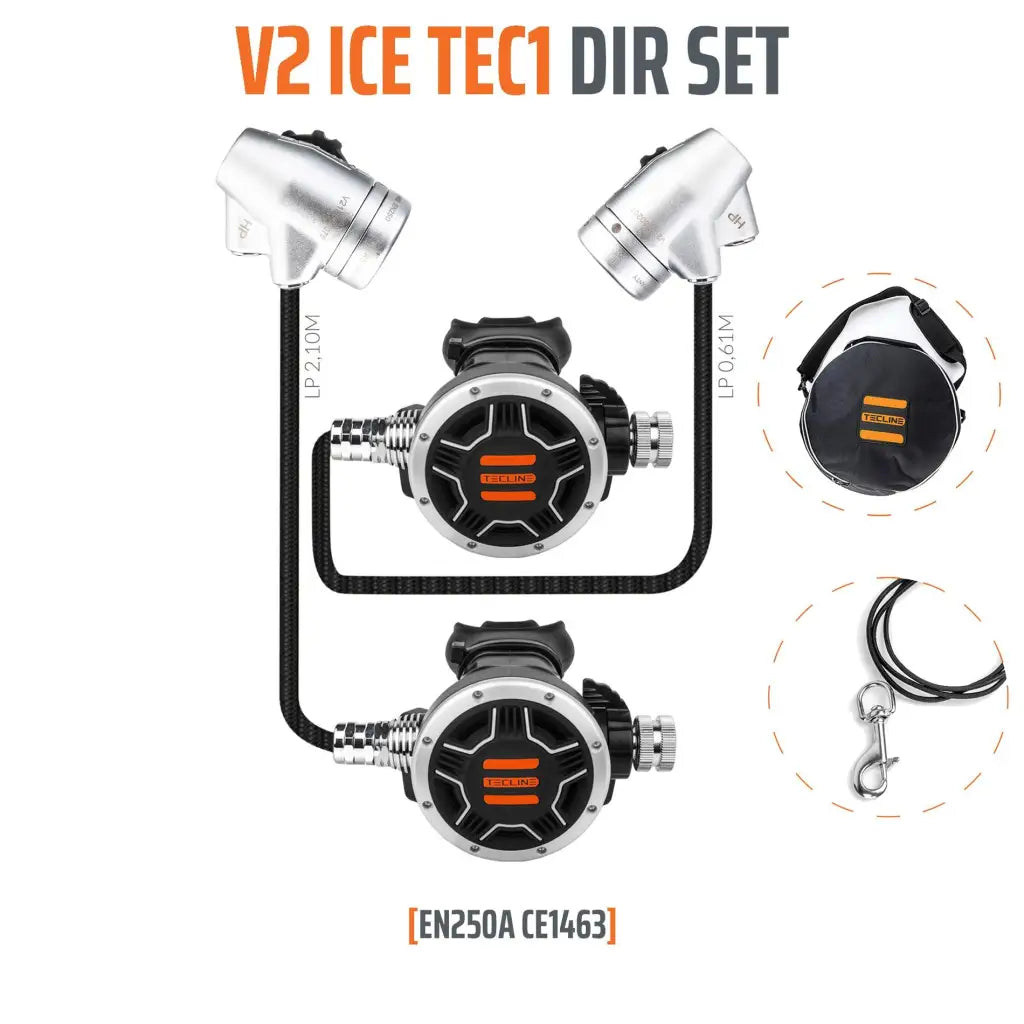 Tecline V2 TEC1 DIR-Set Economy - Tauchwerkstatt.eu