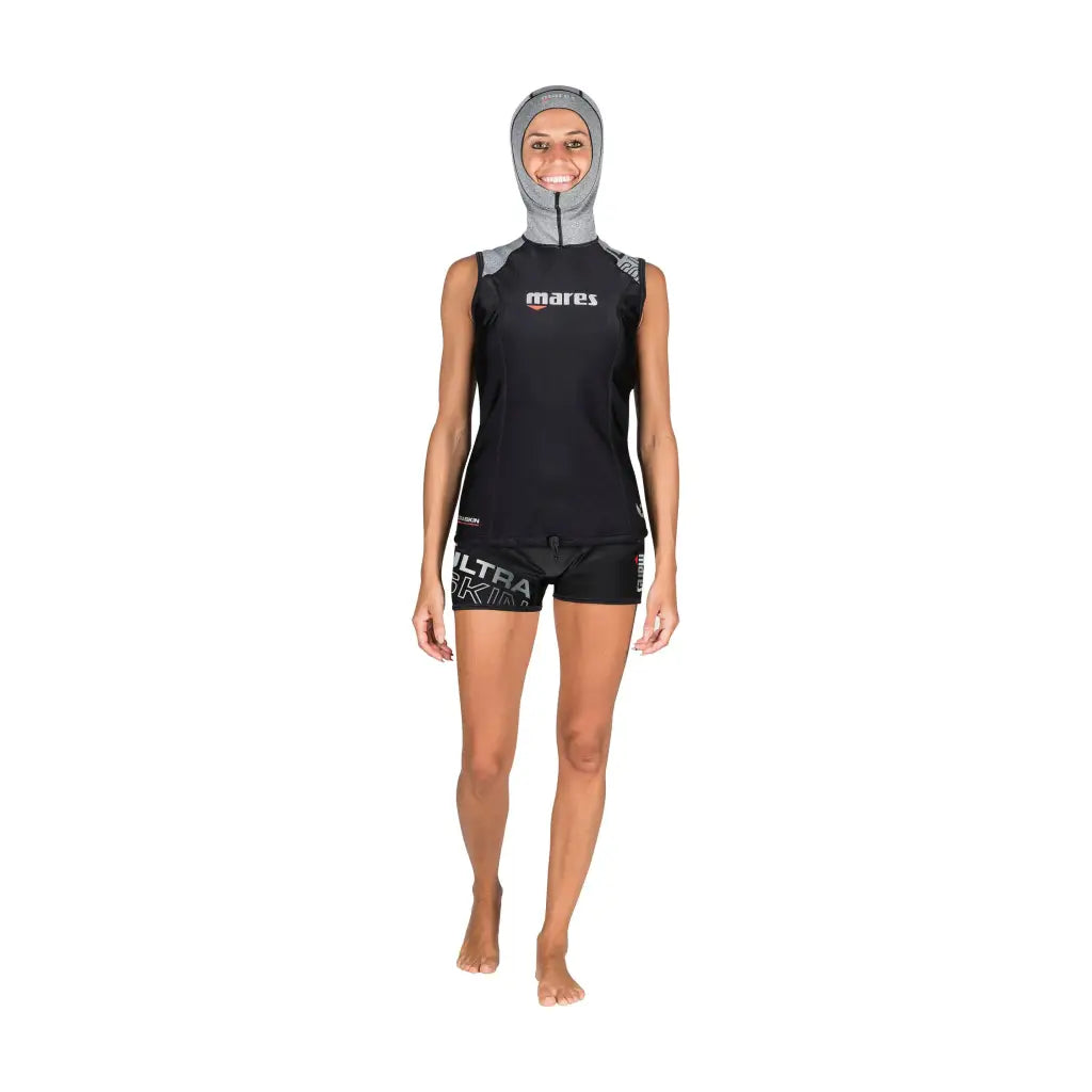 ULTRASKIN Sleeveless mit Haube Hood She - Tauchwerkstatt.eu