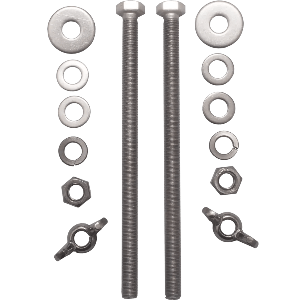 v4tec Bolt Kit 204 mm Stainless Steel 204mm