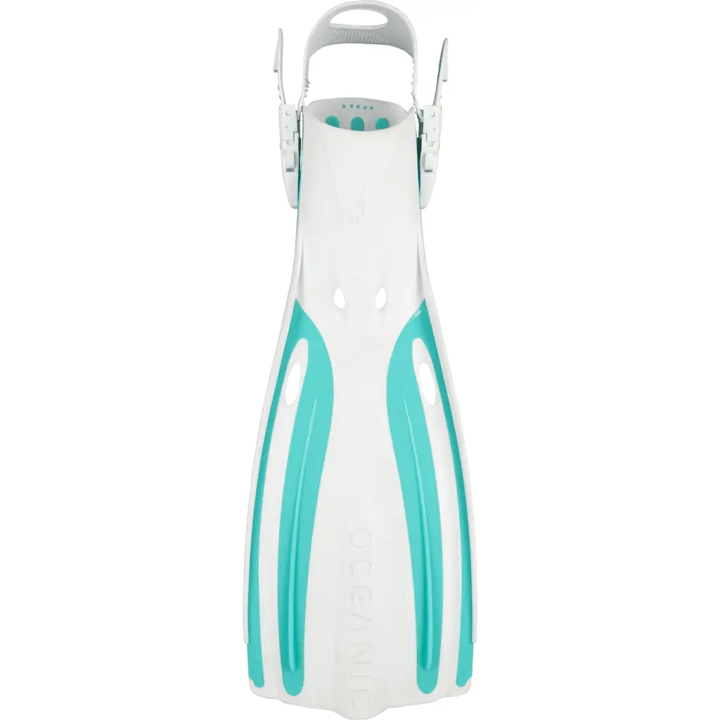 VIPER 2 FIN OH WH/AQUA - XS