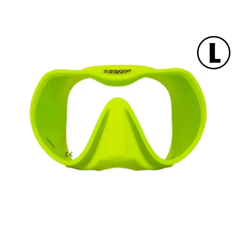 XDEEP Radical Frameless Maske Lime / L